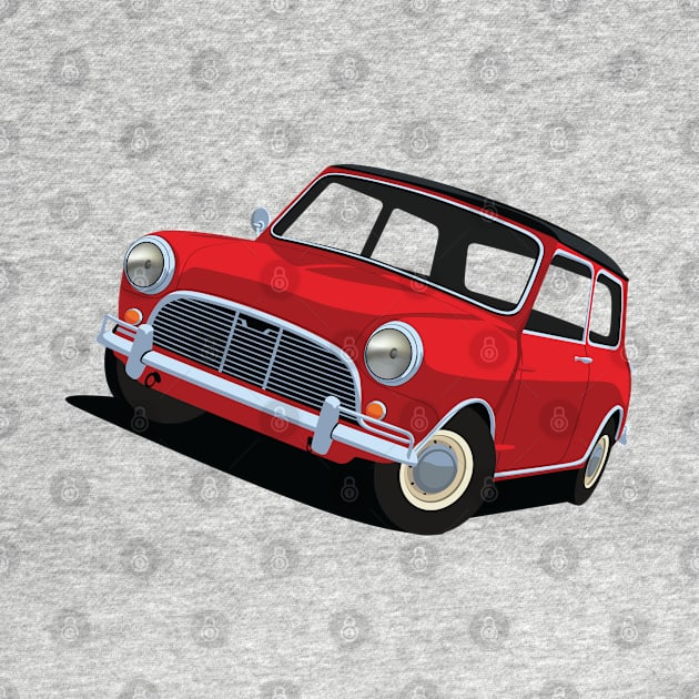 Austin Mini by AutomotiveArt